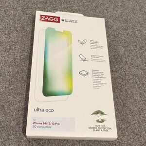 NIB ZAGG Ultra Eco Screen Protector – iPhone 14 / 13 / 13 Pro